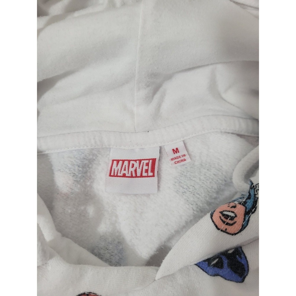 Marvel ‎ Super Heroes Avengers Sweatshirt Pullovet Hoodie  Medium - Picture 4 of 8